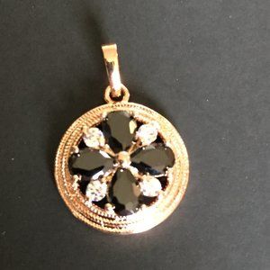 rose gold plated pendant